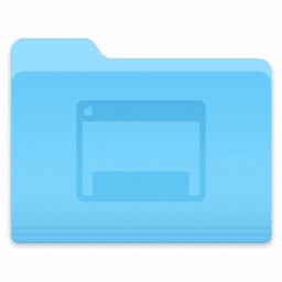 os x yosemite folder icons logo