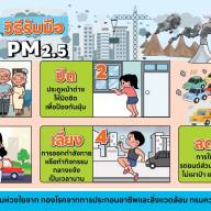 5 วิธีรับมือ PM 2.5